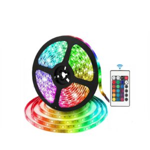 حبل ضوء LED مع ريموت 5 متر